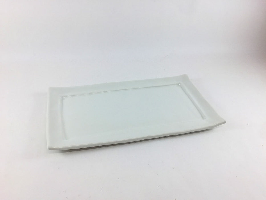 【SALE】長角皿　クラフトマット白(A/B/C/D)　波佐見焼【訳あり】