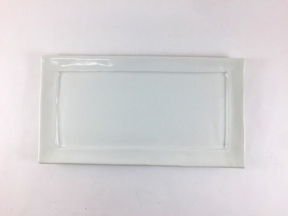 【SALE】長角皿　クラフトマット白(A/B/C/D)　波佐見焼【訳あり】