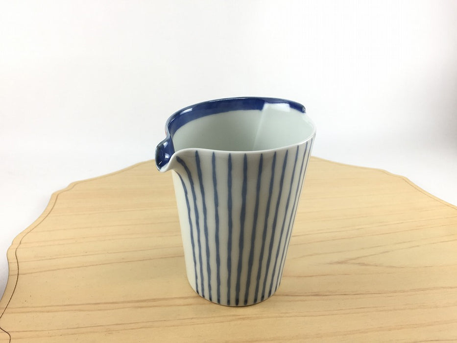 曲げ輪徳利　十草赤帯　250cc　有田焼(j.R)