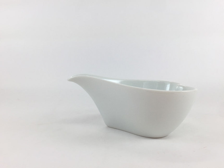 【SALE】ハートフルボウル(130cc)　白　8cm　波佐見焼 【訳あり】