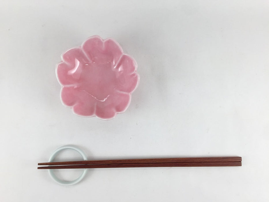 【SALE】桜小鉢　ピンク釉　9cm　有田焼【訳あり】