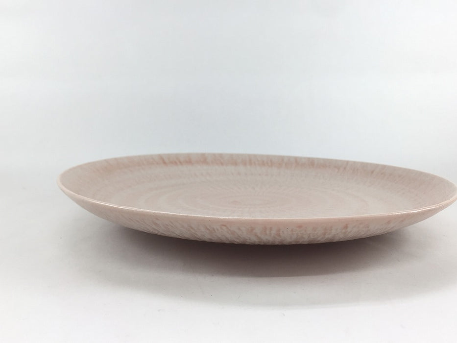 【SALE】さざなみ　7寸皿　レッド　23cm　波佐見焼【訳あり】