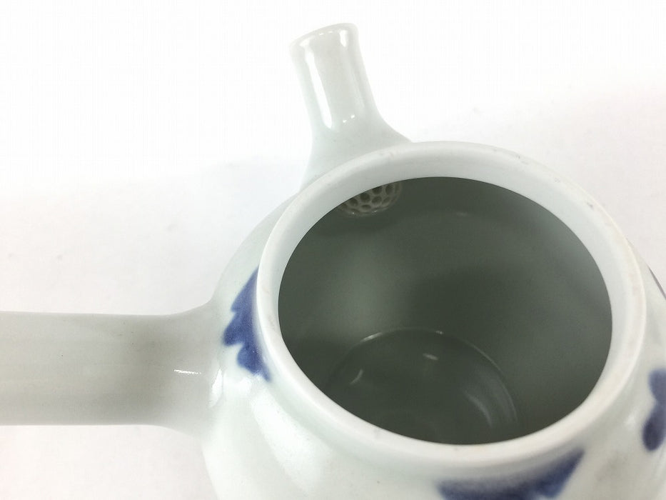 染付伊万里牡丹紋　3合急須　400cc　有田焼　(j.R)