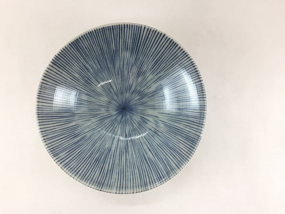 【SALE】千筋.三つ足皿　16cm　波佐見焼【訳あり】