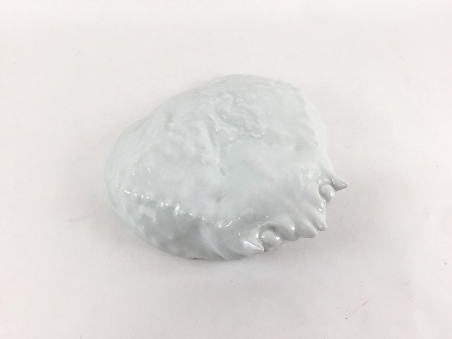 【SALE】蟹甲羅小鉢　白磁　有田焼【訳あり】