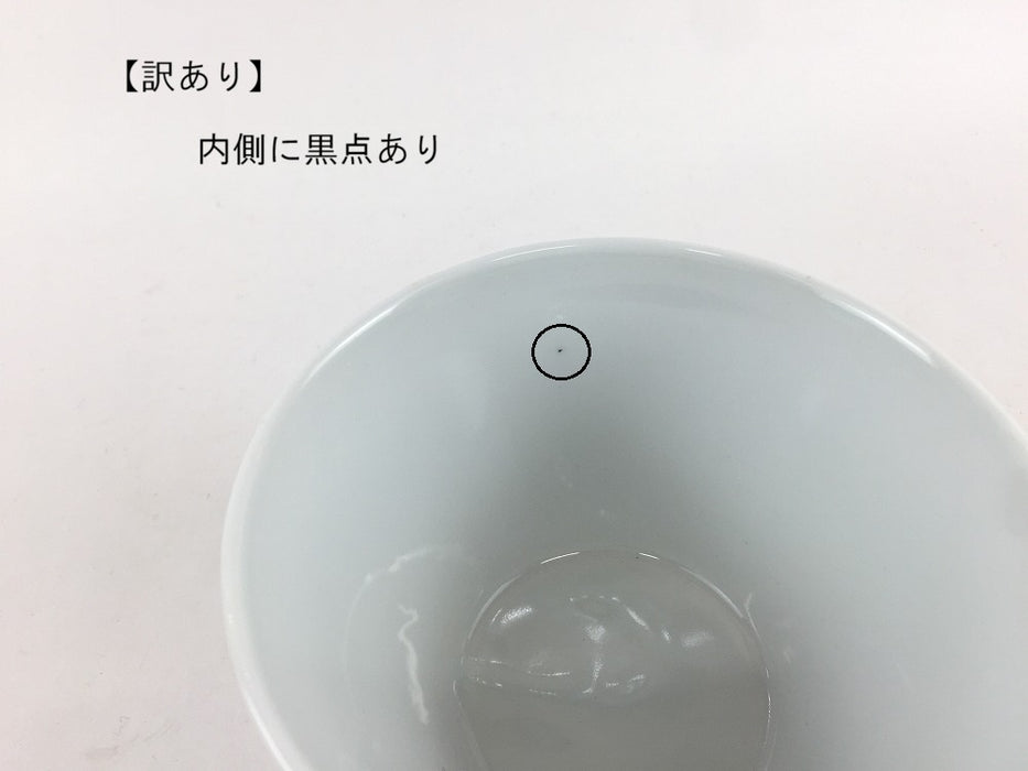 【SALE】100CUP.whitepearl　白　波佐見焼【訳あり】