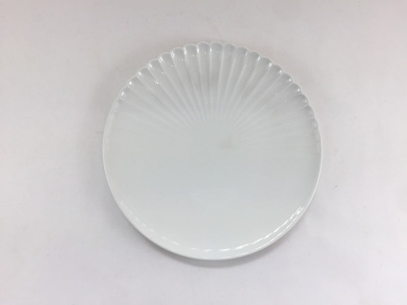 SALE】165片菊割プレート 白磁 17cm 有田焼【訳あり】 — 佐賀有田