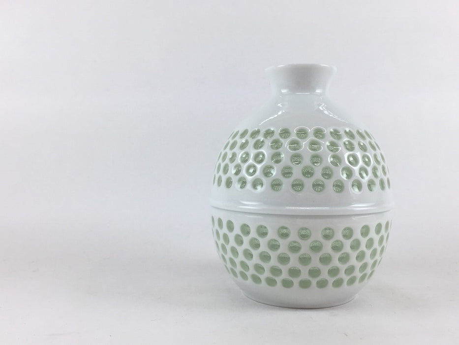 【SALE】280cc丸徳利　水晶丸詰　8cm　波佐見焼【訳あり】