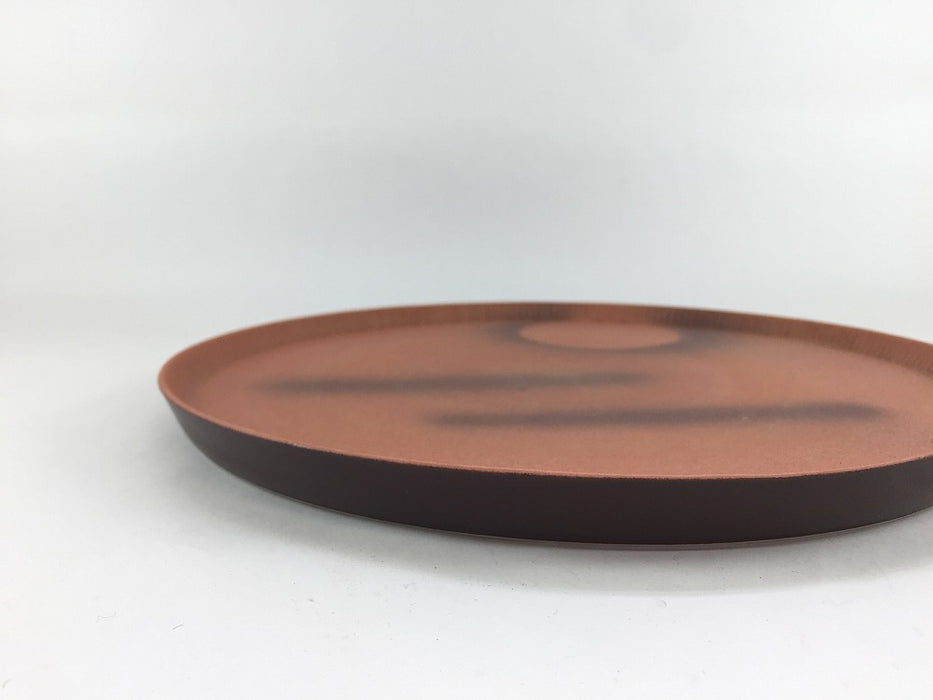 【SALE】245e-plate　備前丸紋　24.5cm　有田焼【訳あり】