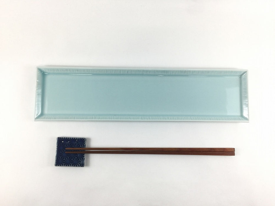 nagazara(30×7)　seiji　青磁　波佐見焼永泉窯(j.R)