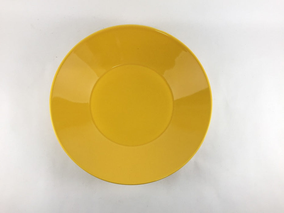 【SALE】220ボウルプレート　黄(A/B/C/D)　波佐見焼【訳あり】