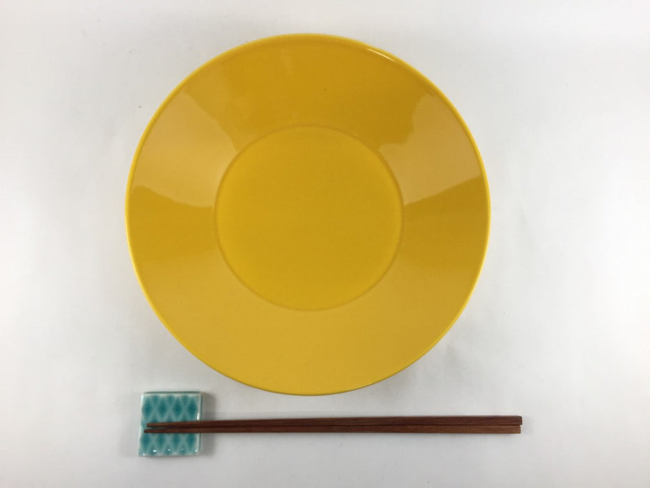 【SALE】220ボウルプレート　黄(A/B/C/D)　波佐見焼【訳あり】