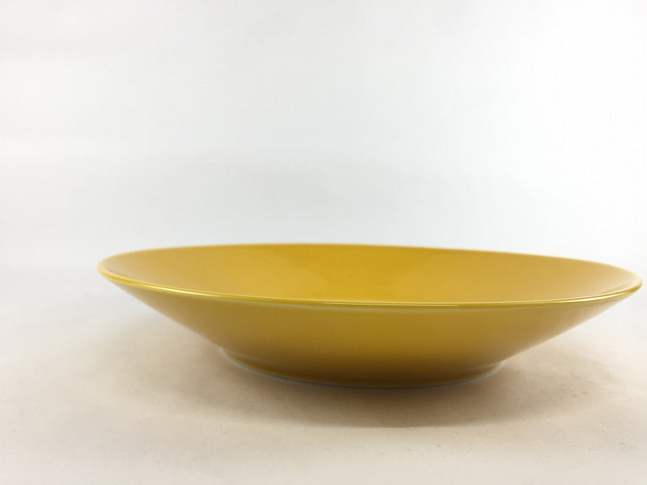 【SALE】220ボウルプレート　黄(A/B/C/D)　波佐見焼【訳あり】