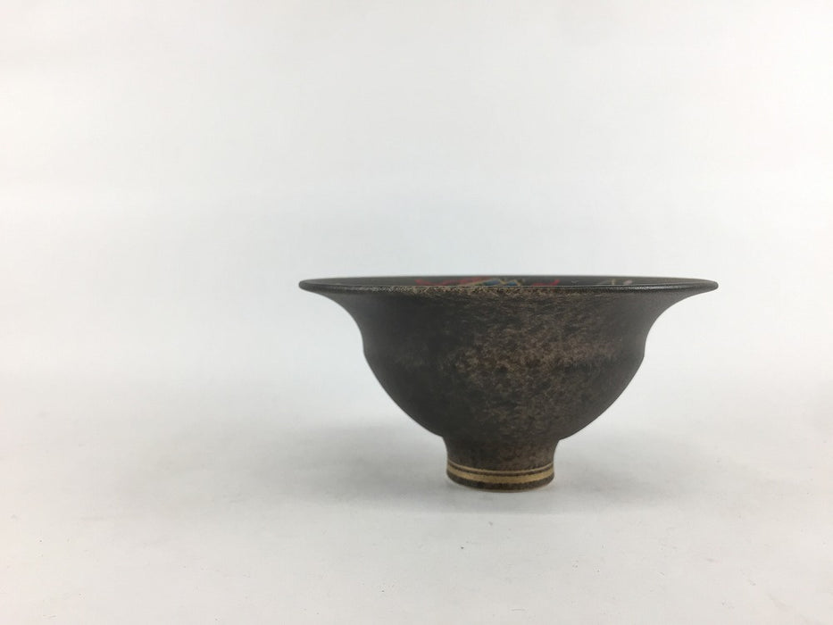 【SALE】120リム反小鉢　黒茶吹宝尽　12.5cm　有田焼【訳あり】