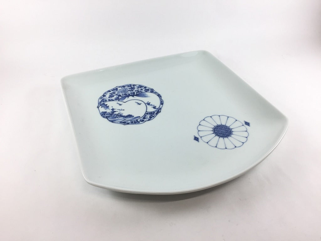 SALE】古伊万里百景 UプレートL 25cm 波佐見焼【訳あり】 — 佐賀有田