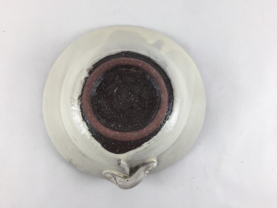 【SALE】手/切合せ小向　粉引鉄絵　15cm　有田焼【訳あり】