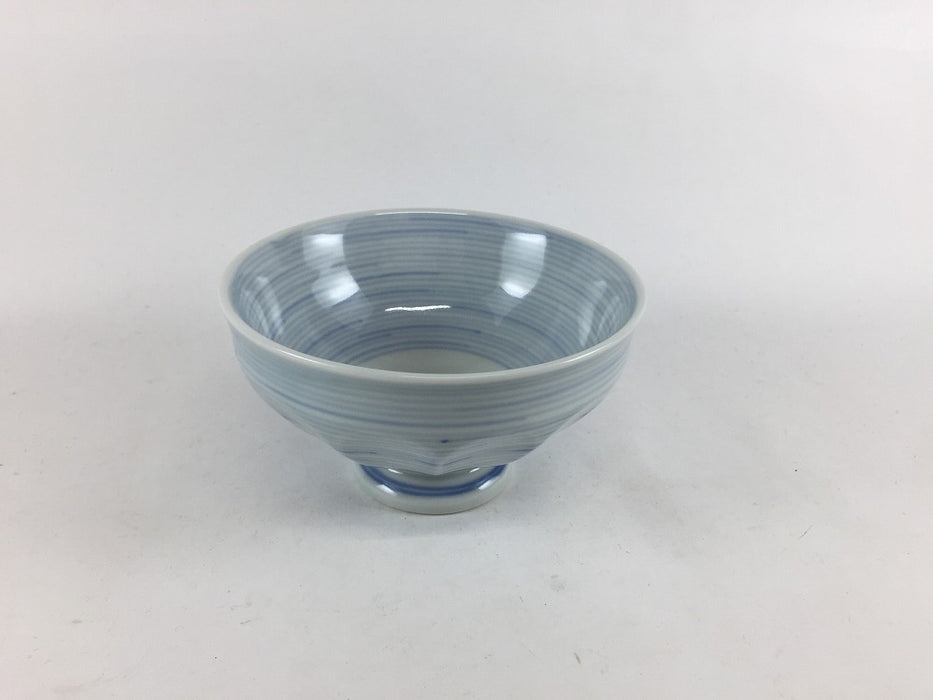 【SALE】130凌ぎ高小鉢　染千筋　13cm　有田焼【訳あり】