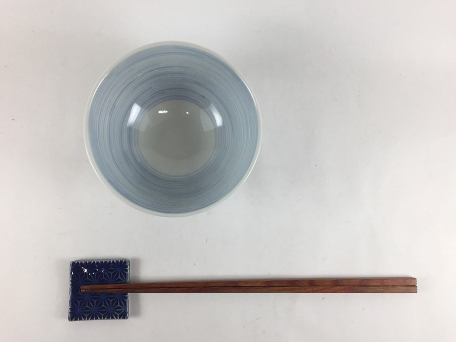 【SALE】130凌ぎ高小鉢　染千筋　13cm　有田焼【訳あり】