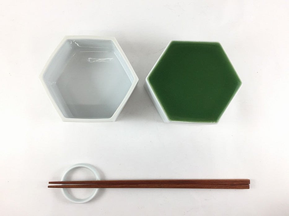 【SALE】亀甲面鉢h45　(黄/マリンブルー/深緑/白磁)　10.5cm　有田焼