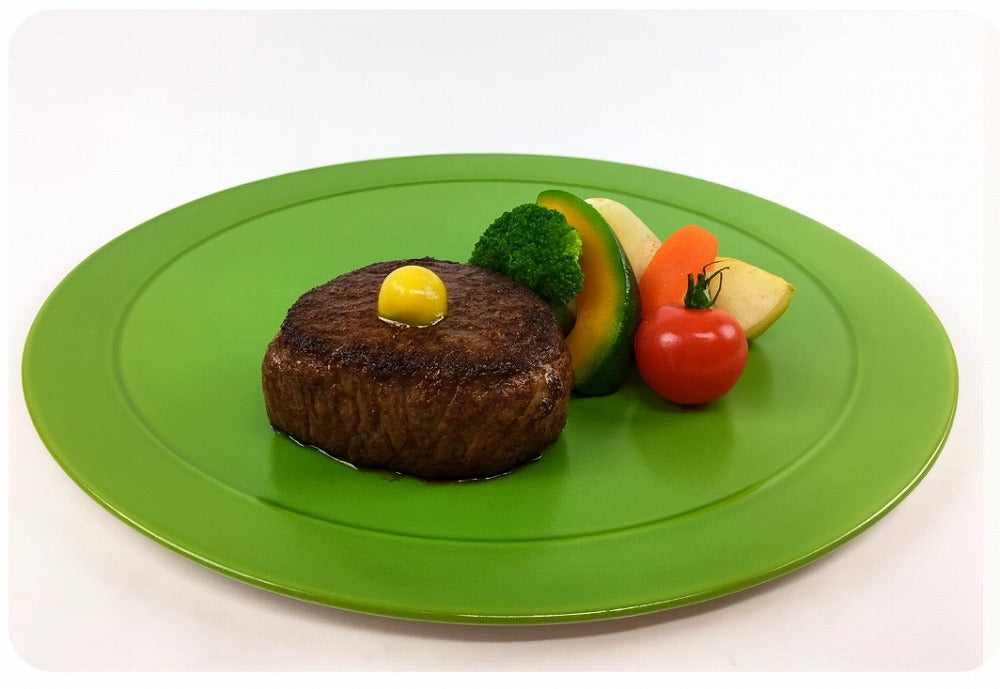 26cmフラットプレート　(レッド/オレンジ/ヒスイ/イエロー)　波佐見焼　(j.R)