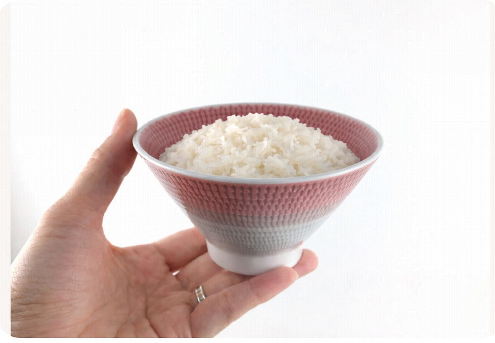 富士碗　色トチリ5色　12cm　波佐見焼