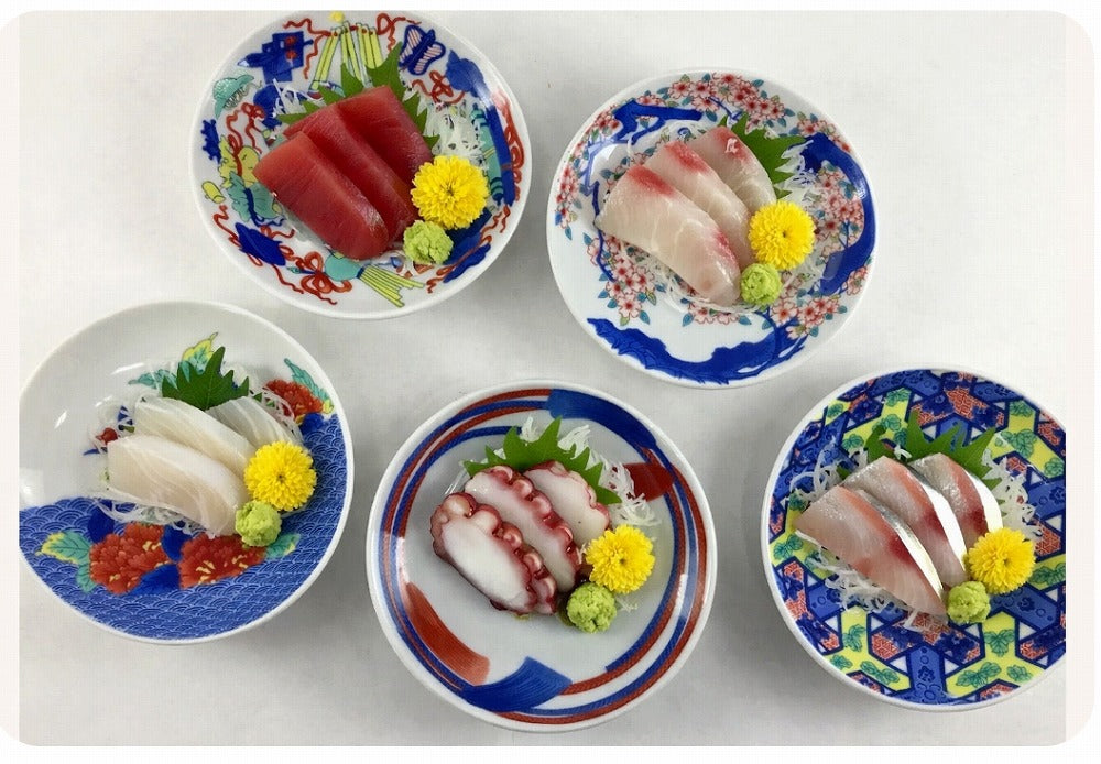 色鍋島小皿　5柄　11.5cm　肥前有田焼【1枚価格】(j.R)