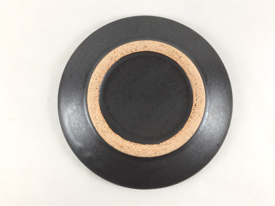 15.5cm　小鍋台皿　黒　有田焼(j.R)【耐熱陶土】【直火不可】