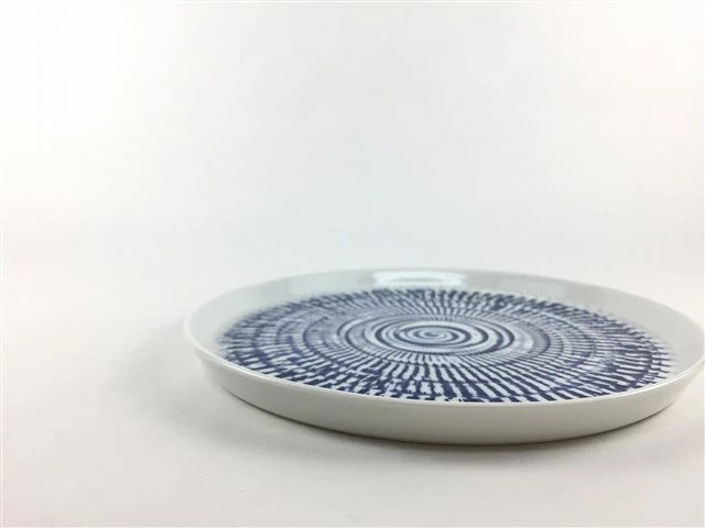 【皿/プレート/中皿】210丸皿.トチリ(青 /赤 /グレー) 波佐見焼