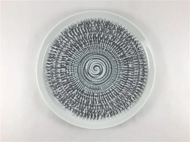 【皿/プレート/中皿】210丸皿.トチリ(青 /赤 /グレー) 波佐見焼