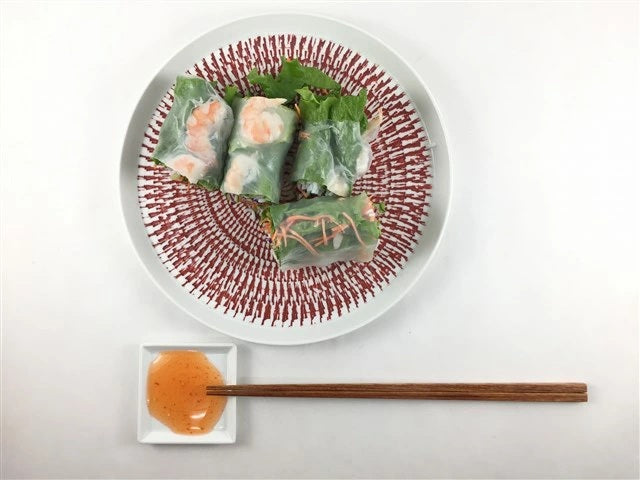 【皿/プレート/中皿】210丸皿.トチリ(青 /赤 /グレー) 波佐見焼