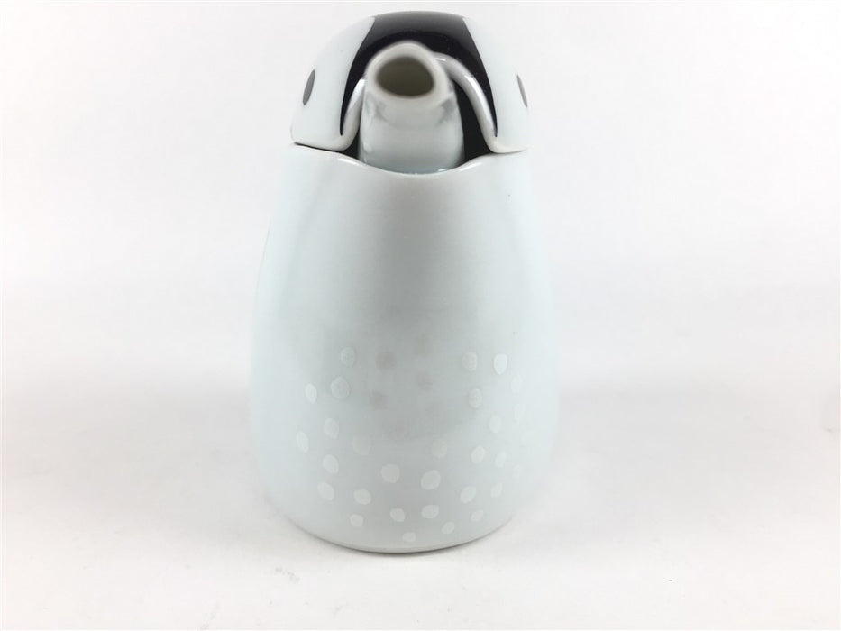 有田焼 錦ミニ汁次 (ふくら雀/川蝉形/赤ちゃんペンギン) 60cc 7.5cm