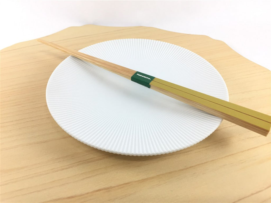 有田焼 李荘窯 白磁ブラスト 鎬皿 15cm (j.R)