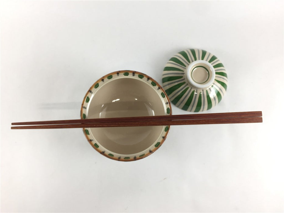 染錦緑十草ゆず白.ミニ小蓋物 有田焼