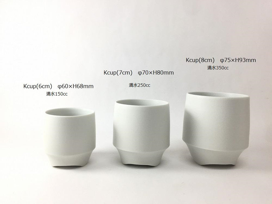 Kcup(L)古白　有田焼【酒器/カップ/焼酎グラス】