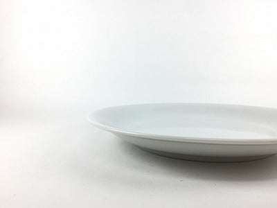 【SALE】白反型9ミート皿　美濃焼