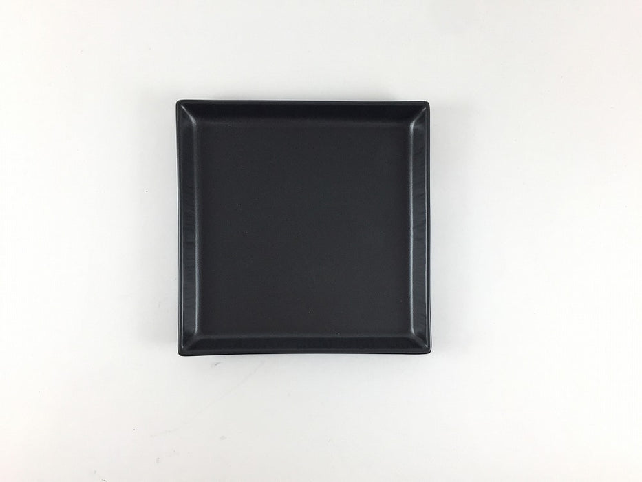 【SALE】kakuzara(11×11)blackmat　11cm　波佐見焼【訳あり】
