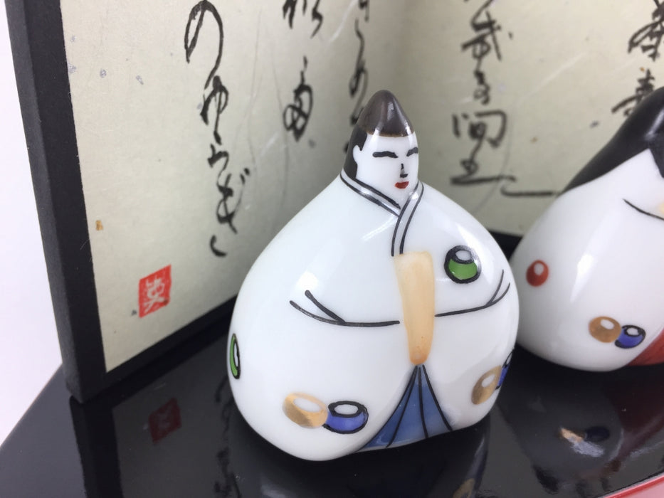 茶壷　ひな人形セット　有田焼　(j.R)