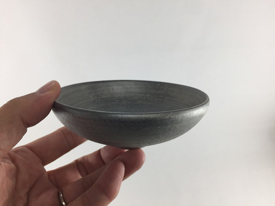 12cm鉄鉢(結晶金/結晶銀)　有田焼　(j.R)