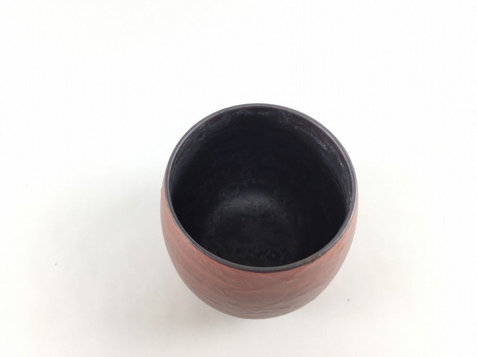 【カップ/コップ】390ccバルーンカップ.黒赤　有田焼