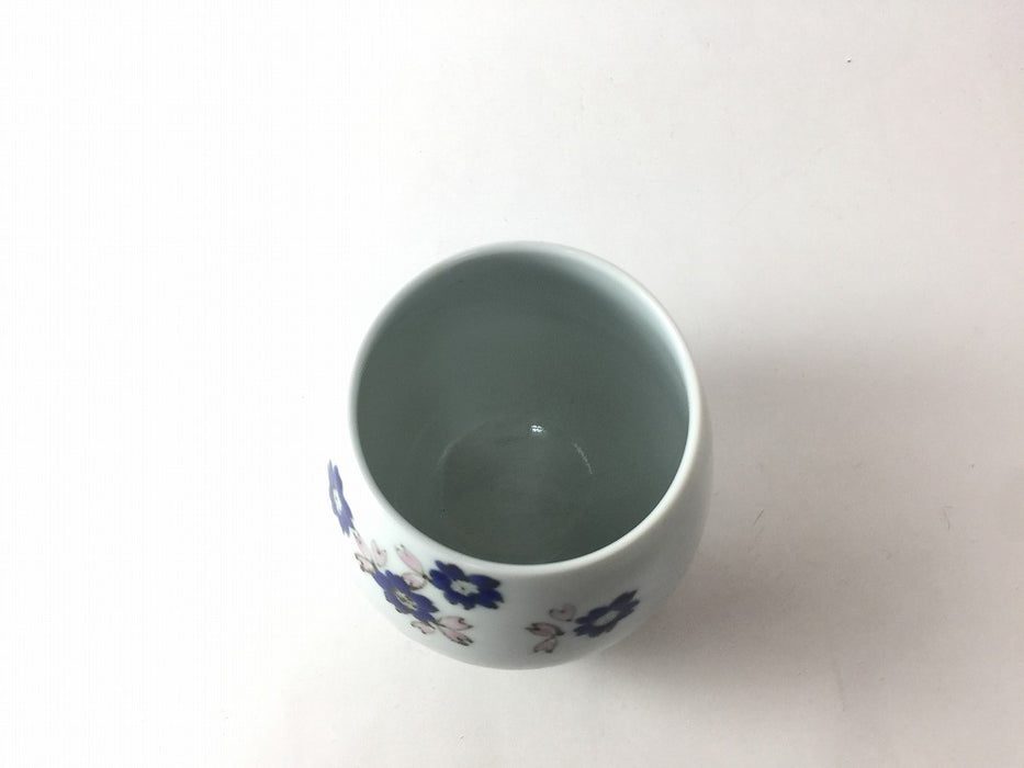 TAMAGOカップ(染桜)　300cc　8.5cm　有田焼　(j.R)