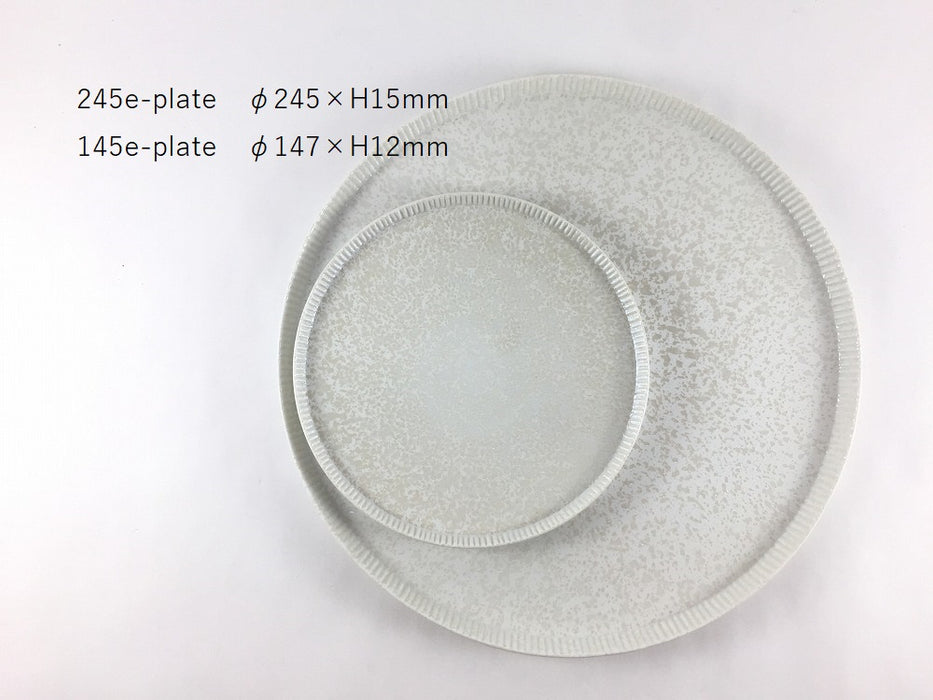 145e-plate.pearl 　全5色　14.5cm　波佐見焼つじ信オリジナル (j.R)