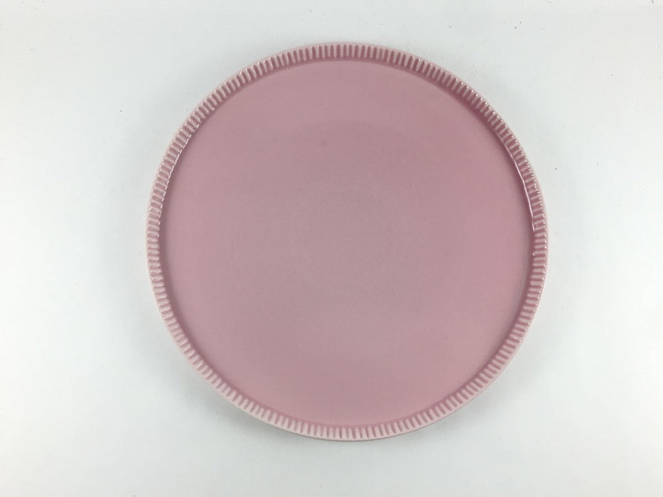 【皿/プレート/中皿】200e-plate.クラフトマット(グレー/水色/ピンク/黄)　波佐見焼