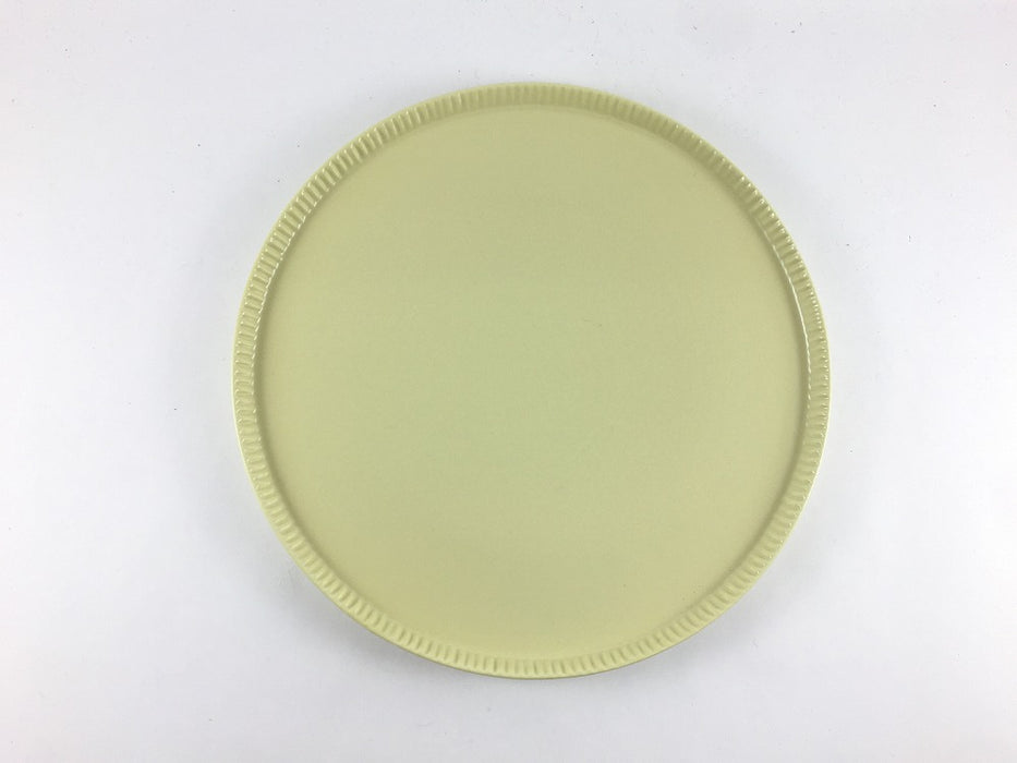 【皿/プレート/中皿】200e-plate.クラフトマット(グレー/水色/ピンク/黄)　波佐見焼
