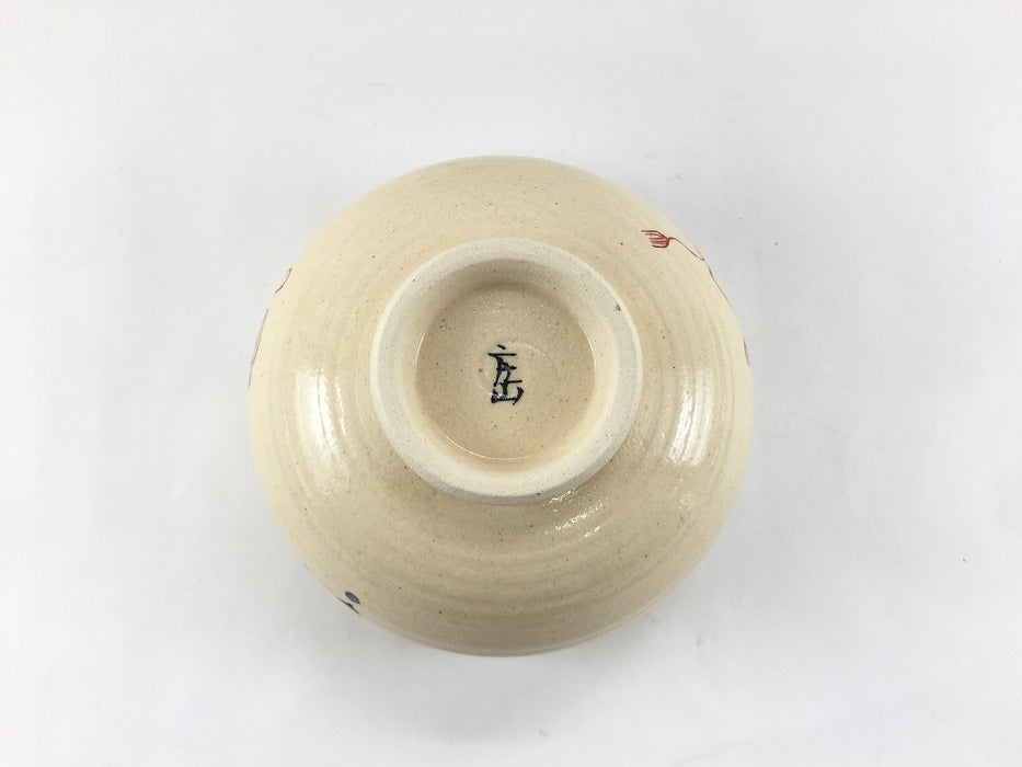 錦宝づくし　抹茶碗( 450cc)　12cm　伊万里焼(j.R)