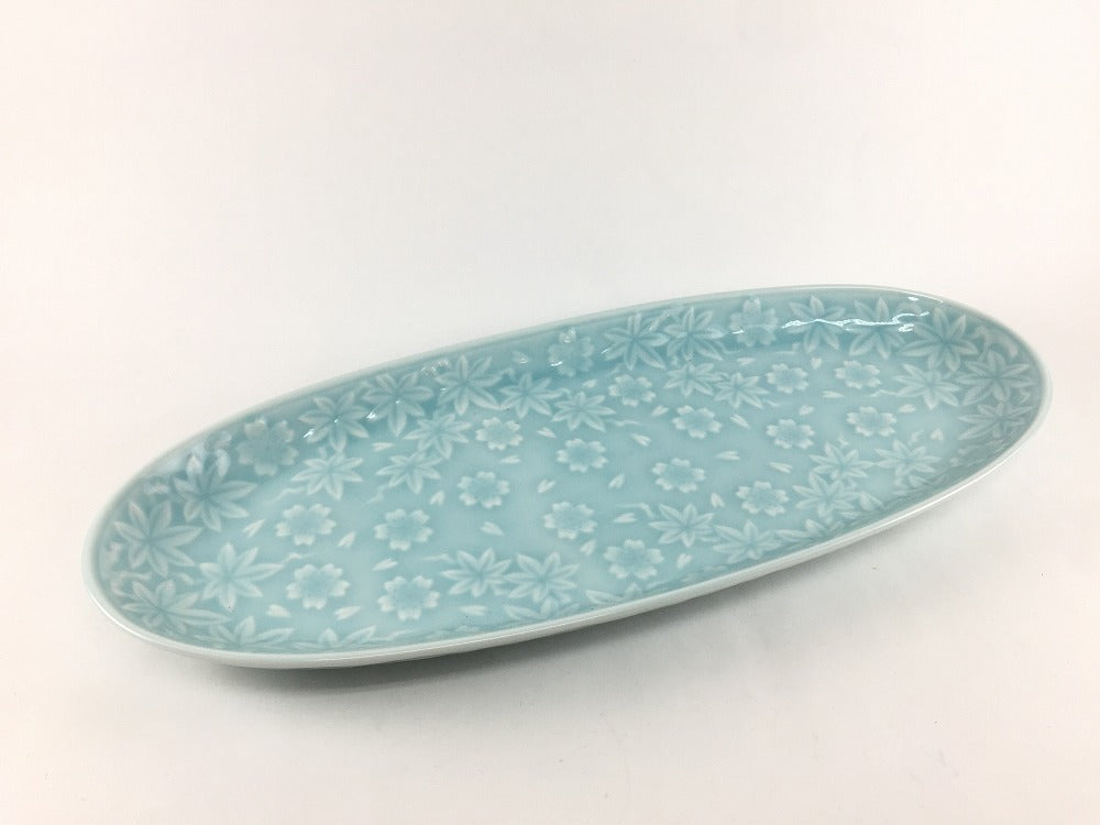 SALE】青磁尺二皿 有田焼【在庫1】 — 佐賀有田 ギャラリーつじ信