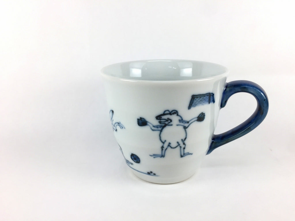 鳥獣戯画.スポーツマグカップ(280cc) 9cm 有田焼 — 佐賀有田