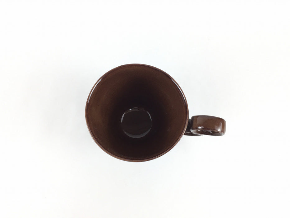 【SALE】180ccリングカップ.茶　有田焼　