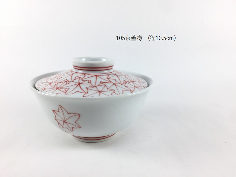 155リム銘々皿.赤紅葉詰　(15.5cm)　波佐見焼　(j.R)