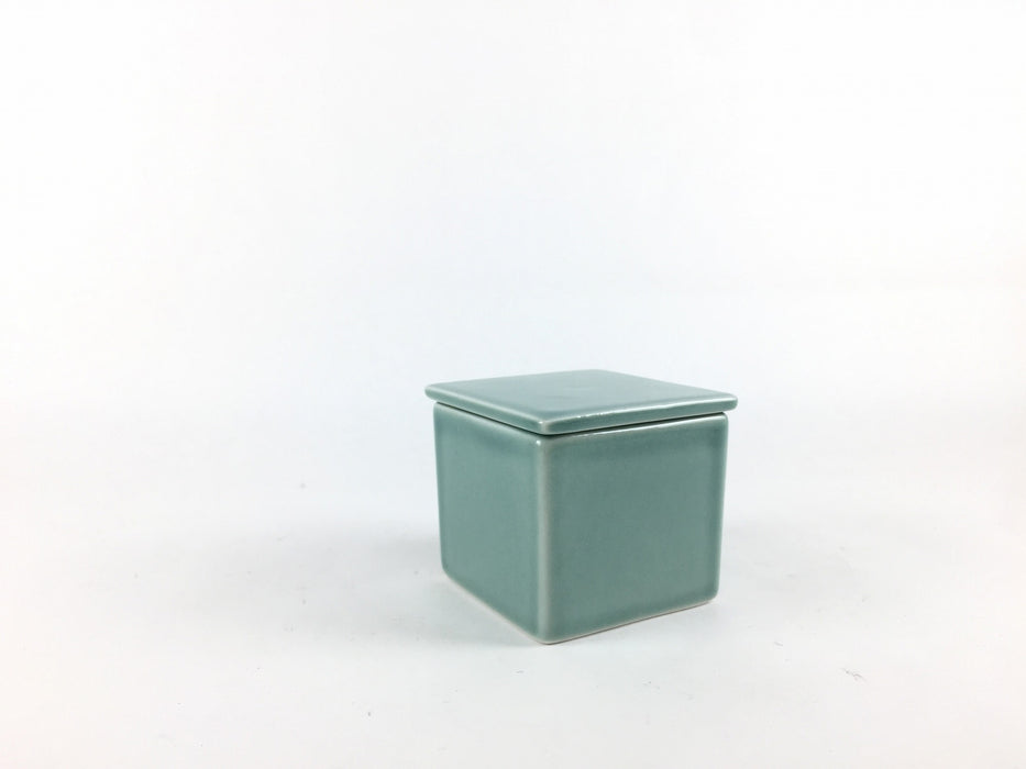 50squareminibox.turquoise　波佐見焼永泉窯