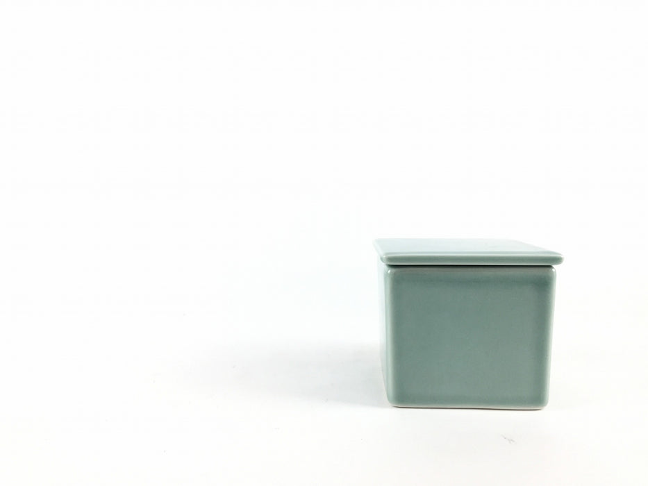 50squareminibox.turquoise　波佐見焼永泉窯